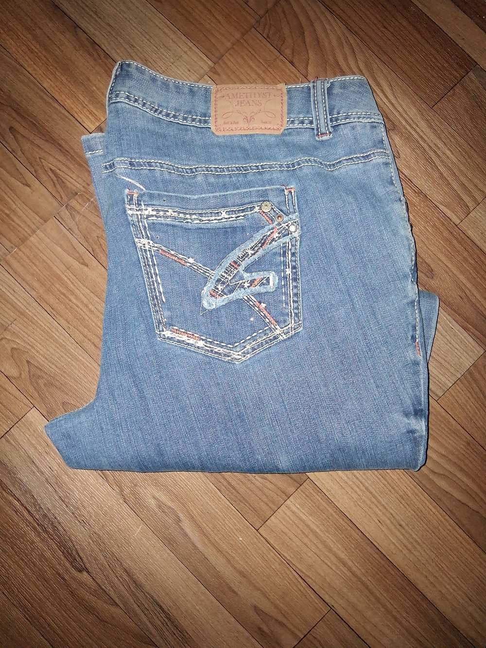 Amethyst Jeans Women's Light Blue Denim Jeans